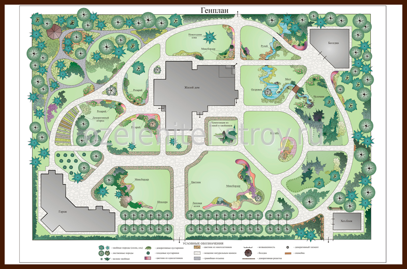 Сад баумана схема парка